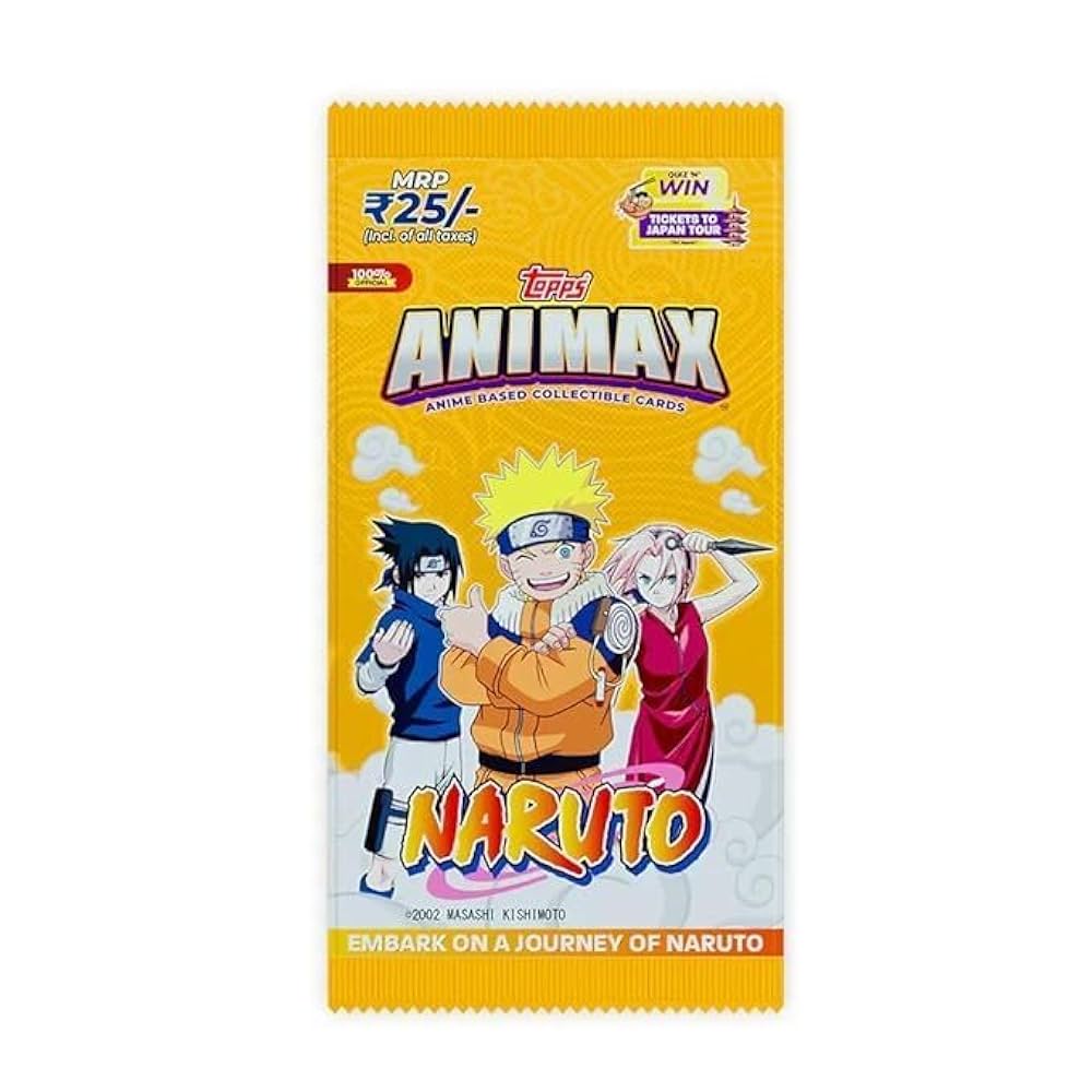 Topps Animax 2024 Official Naruto Collectible Card Game