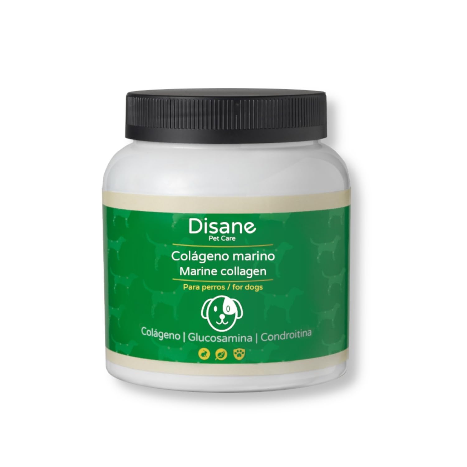 DISANE Condroprotectores Perros | condoprotector Perros Natural para Cuidado de Las Articulaciones para Perros | Protege y Restaura Huesos y Tejidos Articulares | con Colageno Marino