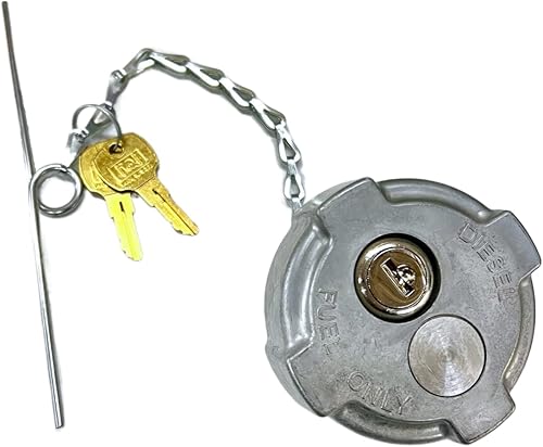 Depósito de combustible accesorios tapa de combustible de bloqueo para Freightliner M2 Semi Caja camiones