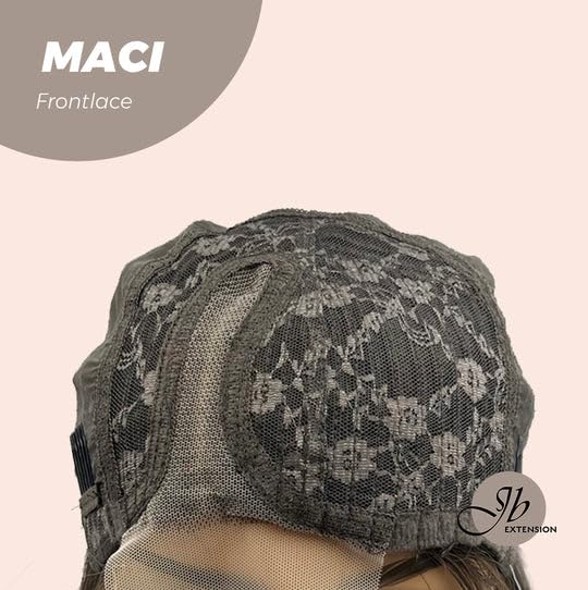 Miniatura 5 de MACI - Peluca de encaje frontal de 10 pulgadas con raya lateral, pelucas cortas de corte Bob marrón para mujer, pelucas sintéticas naturales para