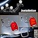 KPALAG Left or Right Rear Taillight Tail Light Lamp Socket Holder & 4*Bulbs & 1 * 6-Pin Wire Harness Compatible with MINI F55 F56 F57 1.5T/2.0T, Cooper S ONE JCW Replace#: 63217361305 61132359993