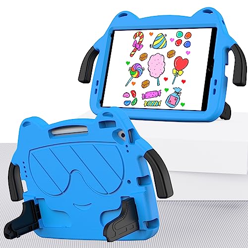 Coque antichoc Lenovo M10 Plus 3nd Gen protection robuste double couche DKXS bleu azur