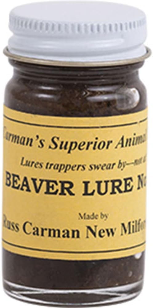Generic Beaver Lure No. 1 by Russ Carman 1 Ounce Bottle