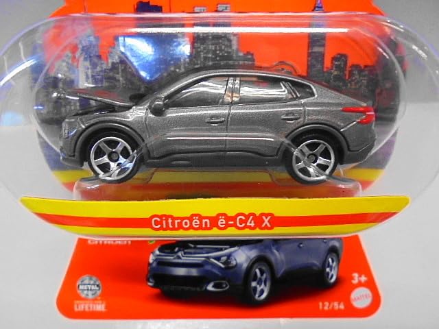 Amazon.co.jp: MATCHBOX シトロエン e-C4 Xミニカー マッチボックス