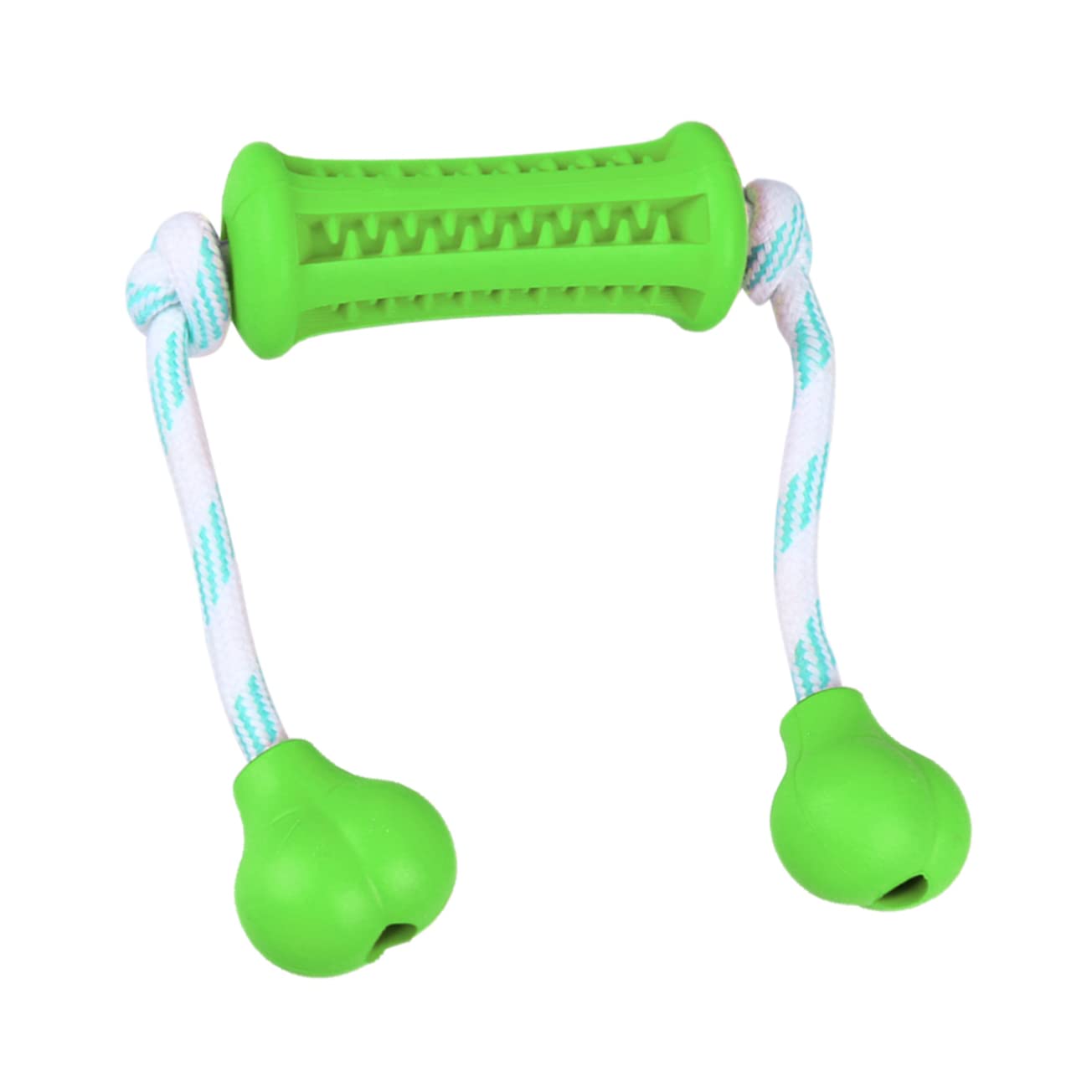 BESPORTBLE 3piezas Juguete Masticable para Perros Cepillo De Caucho Premium para Cuidado Bucal De Mascotas para Cachorros y Perros Pequeños Juguete Divertido y Duradero Verde