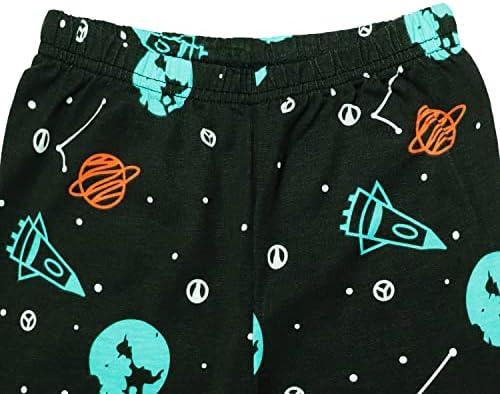 Arziliyy Boys Pajamas Set 100% Cotton Kids Pjs 2-Piece Long Sleeve Toddler Sleepwear 3-10 Years Old Children Clothes 5 51lQ32Py+7L. AC