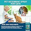 hply tea Cat Deterrent Spray, Cat Scratch Deterrent Spray for Furniture Protection, Sofas, Rugs, Curtain - - for Indoor & Outdoor Cats Behavior Training Prevent Urine Marking, 7.0 fl.oz 2 Packs #1