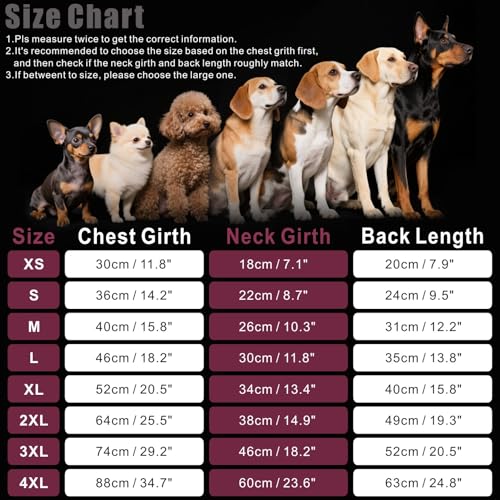 Mosucoirl Sweater für Hunde Pullover Hundebekleidung Schildkröten Hunde Sweatshirt Dicke Warme Hundepullover Pullover Hundemantel für kleine mittlere große Hund XS-4XL