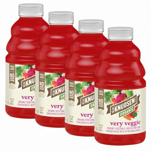 R.W. Knudsen Organic Very Veggie Juice, 32 fl oz (Pack of 4)