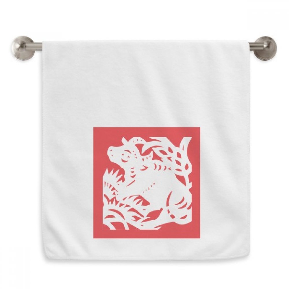 Serviette Papier-Cut Ox Animaux Chine Zodiac Moelleuse