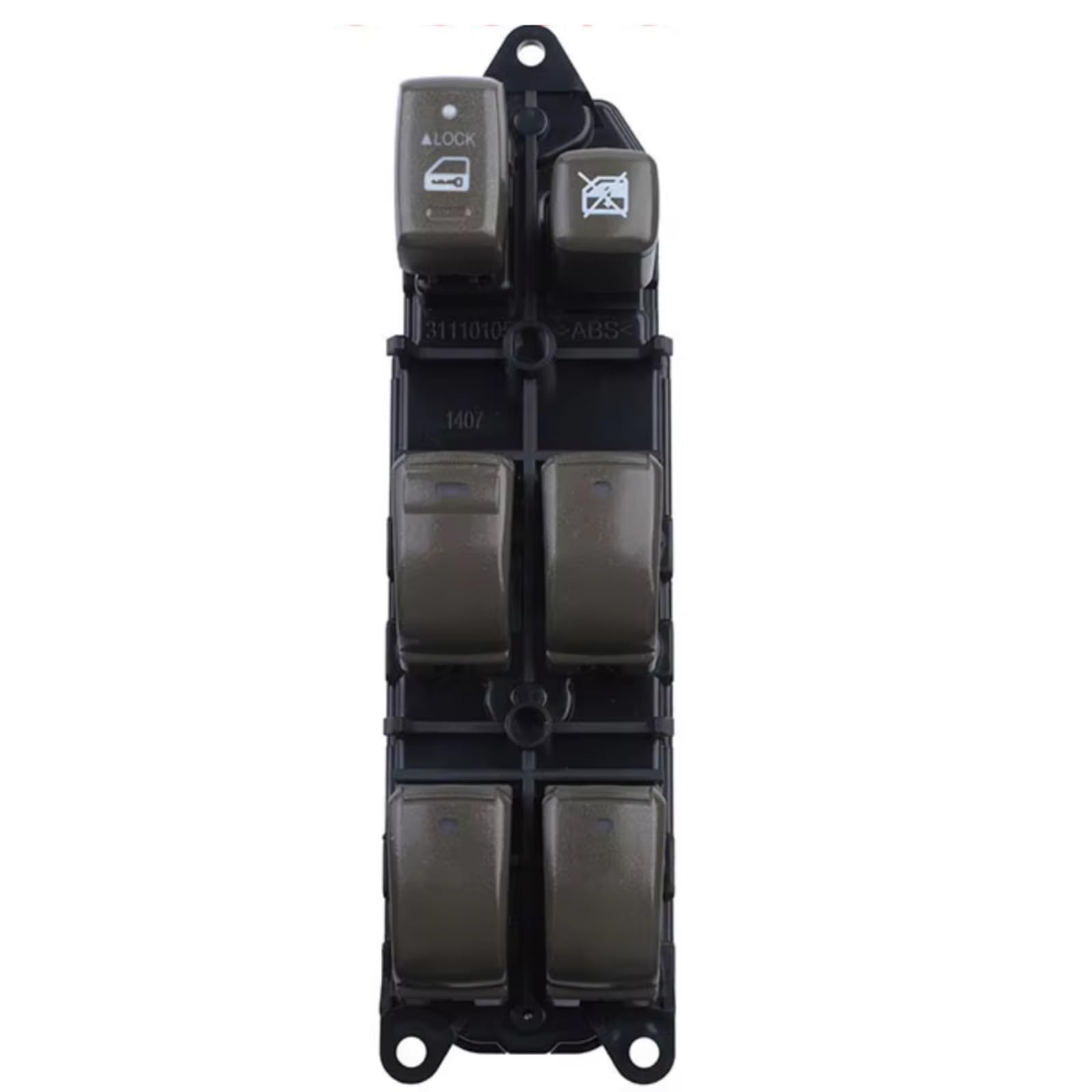 Interrupteur lève vitre commande puissance électrique Lexus GX470 module principal avant gauche