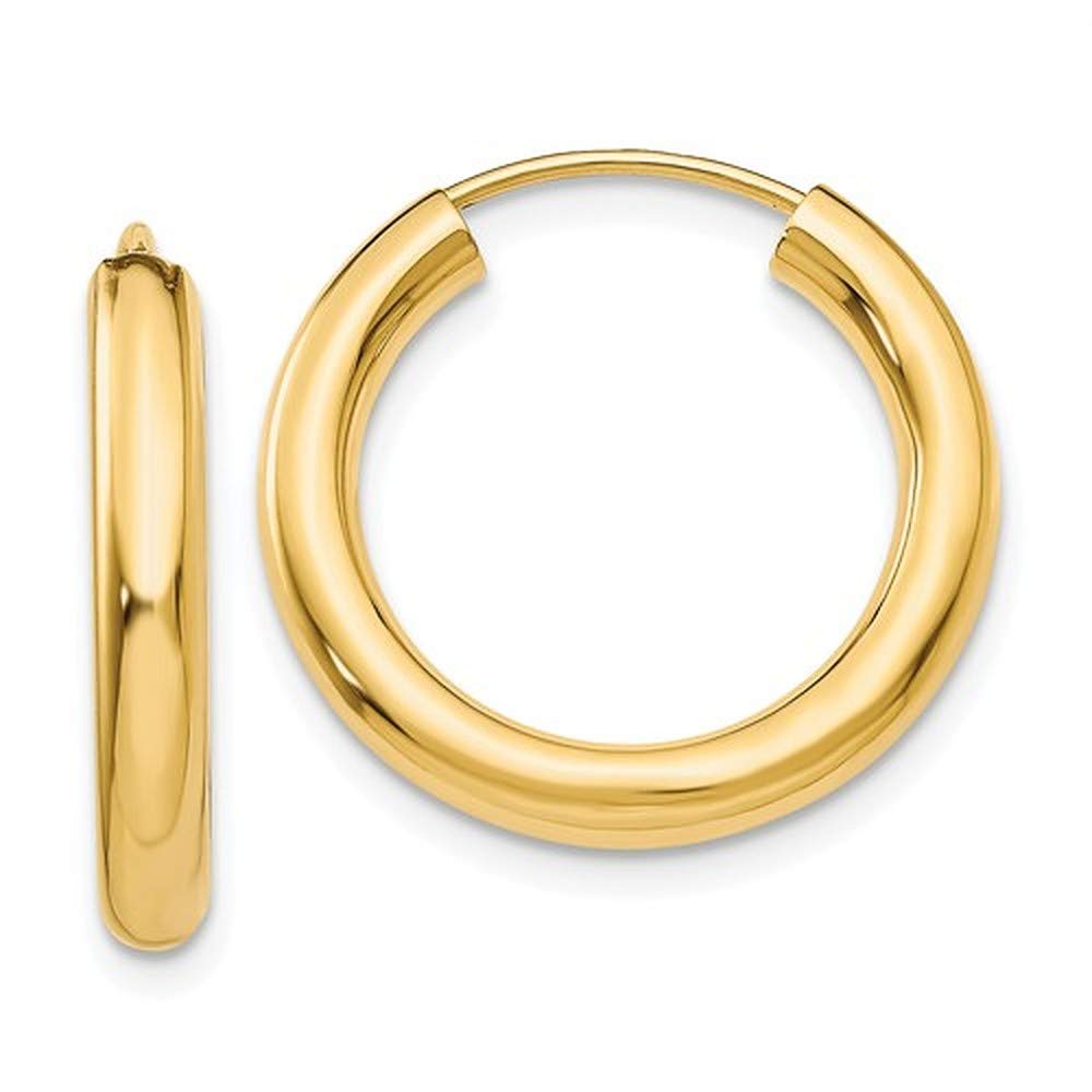 tres wide hoop pierce (ゴールド) silver925］Wide hoop Pierce (Gold) – TRES