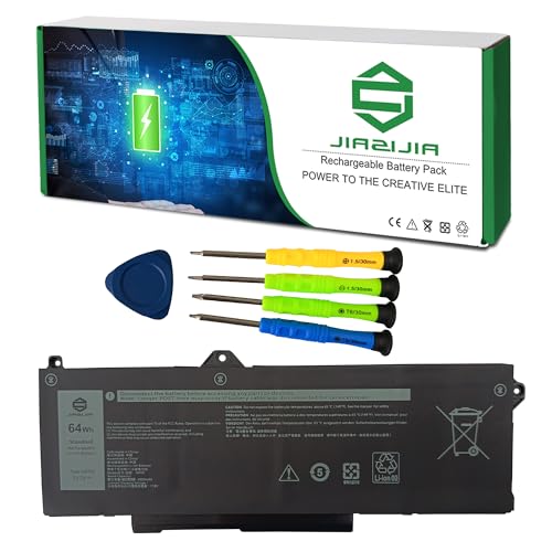Image of GRT01 Laptop Battery Replacement for Dell Latitude 5421 5431 5521 5531 Precision 3470 3561 3571 3581 3591 Series Notebook 00P3TJ 0P3TJ 0R05P0 R05P0 Black 15.2V 64Wh 4000mAh