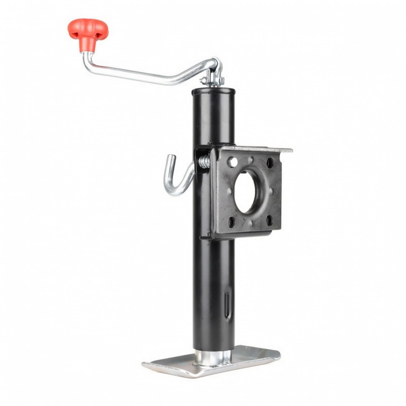 Gato para Remolque Gato de Vehículo te Estabilizador Elevador Abatible Acero Estructural te 2000 LB Elevación 10, Size to 1, Modelo Mejorado con Instalación Mediante Soldadura