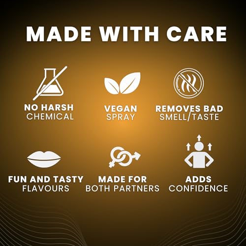 Image of Mango Tango Oral Spray for Couples | Edible Water-Based Flavoured Spray | 100% Vegan, Dermatologically & Clinically Tested | Made in India | 50 ml