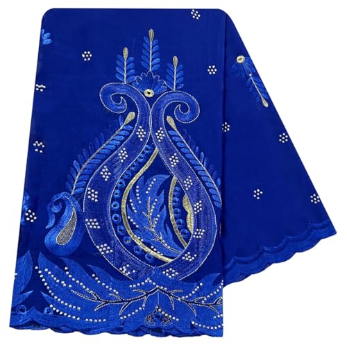 Foulards africains Pashmina en coton brodé pour femmes de style élégant Wvapzxx