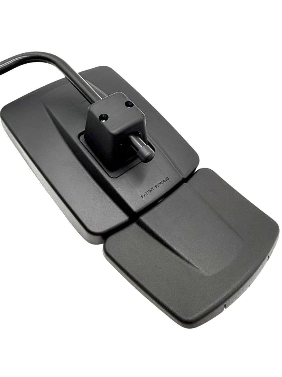 Matel Service® 2x konvexe Außenspiegel mit Halter – Haupt- & Weitwinkelspiegel (Blind Spot), 530–780 mm, Ø17, E20 – für New Holland, Case IH, Steyr, MF – OE ACV0805960 / G304810150020