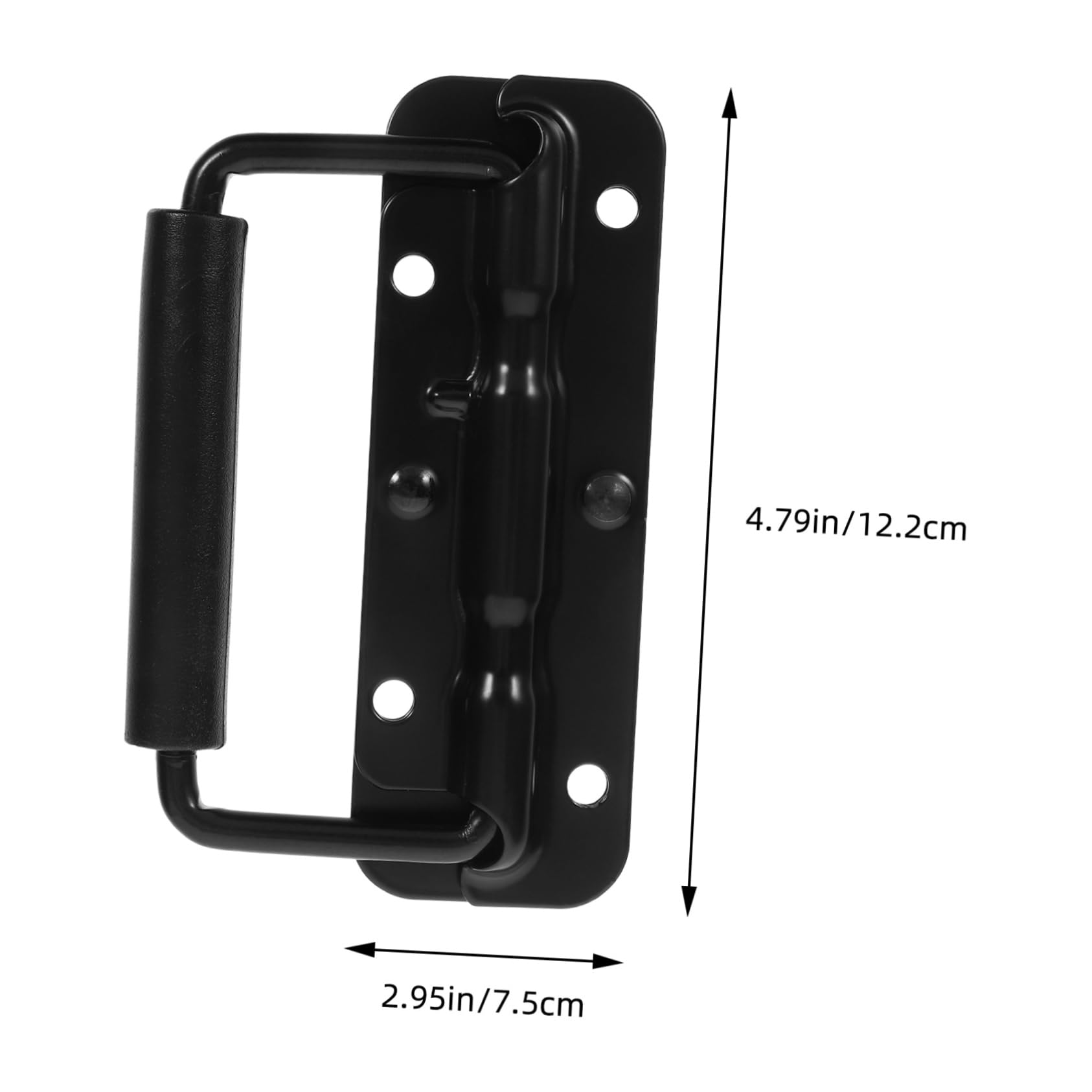 ERINGOGO Heavy Duty Pull Handle Case Handle for Toolboxes and Industrial Equipment Comfortable Grip Easy Installation Spring Design