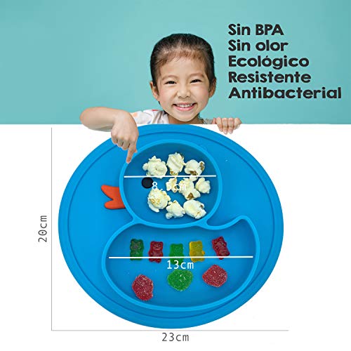 Comparativas de Platos infantiles antideslizantes que Puedes comprar On-line. 24 Imagen adicional