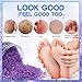 XIWEIOO Himalayan Pink feet soka Salt 3 Set Kit Lavender Scent Orange Scent Rose Scent Foot Soak Salts with Epsom Set-Foot Athletes Foot spa Foot Bath Salt Tea Tree Oil