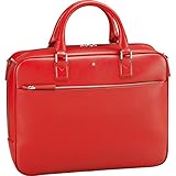 montblanc rote tinte Satellitensystem zur Befestigung der Tasche am Trolley