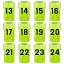 Green (#13 To 24)