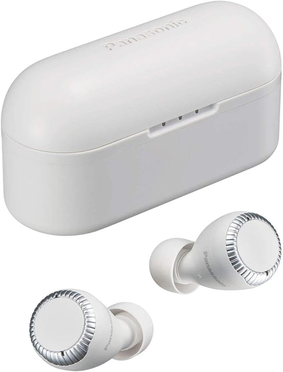 Panasonic True Wireless Earbuds | Bluetooth Earbuds|IPX4 Water Resistant | Small, Lightweight | Long Battery Life, Alexa Compatible | RZ-S300W (White)