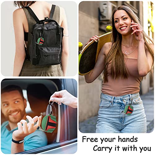 Alquar 6In1 Star War Case Set For Airpods 3Rd -2021, Unique 3D Cool Anime Character Design Funny Shockproof Silicone Accessories Protective Skin Cover For Boys Girls With Keychain（Mandalorian） #TOP4