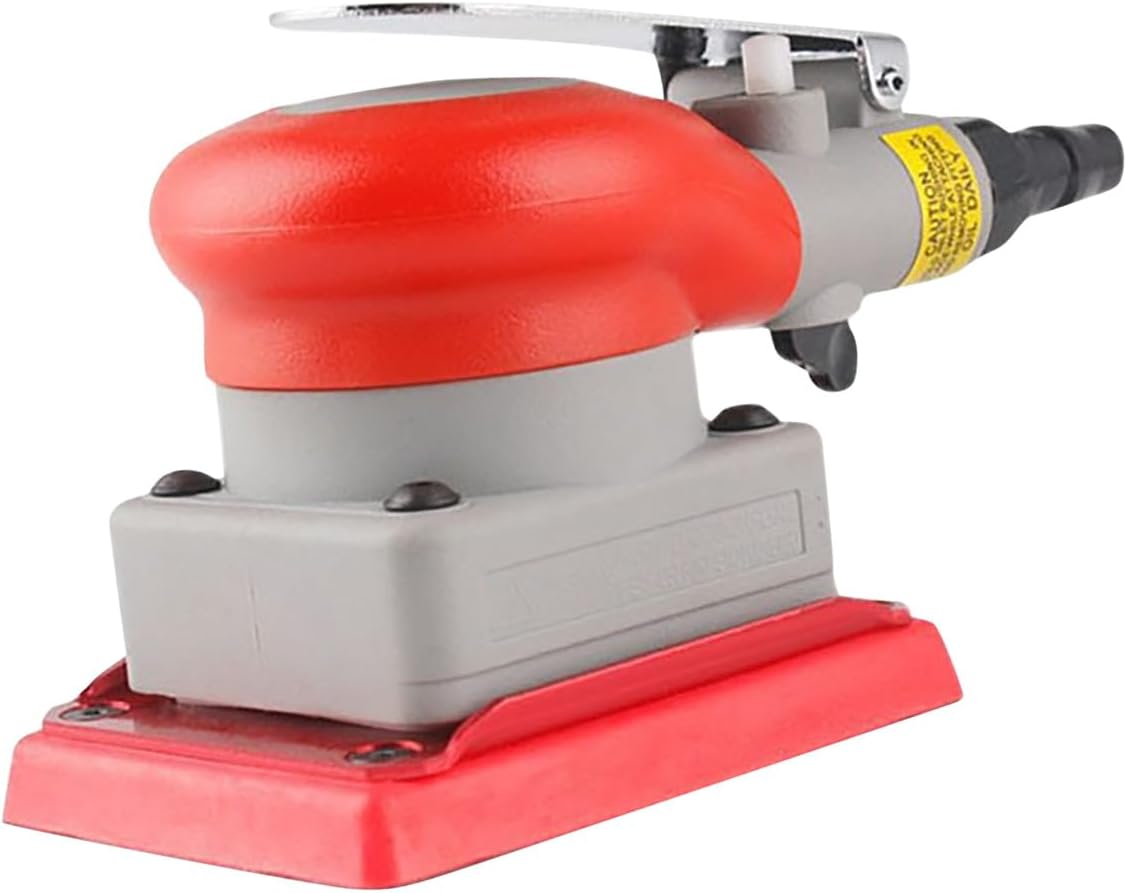Industrial Grade Square Air Sander Ergonomic Design Reduced Vibrations for Extended Use in Automotive Metal High Speed Air Powered Grinding Tool