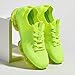 LUCKY STEP Women Air Cushion Fashion Sneakers Breathable Casual Comfortable Lightweight Walking Shoes (Yellow,6B(M) US)