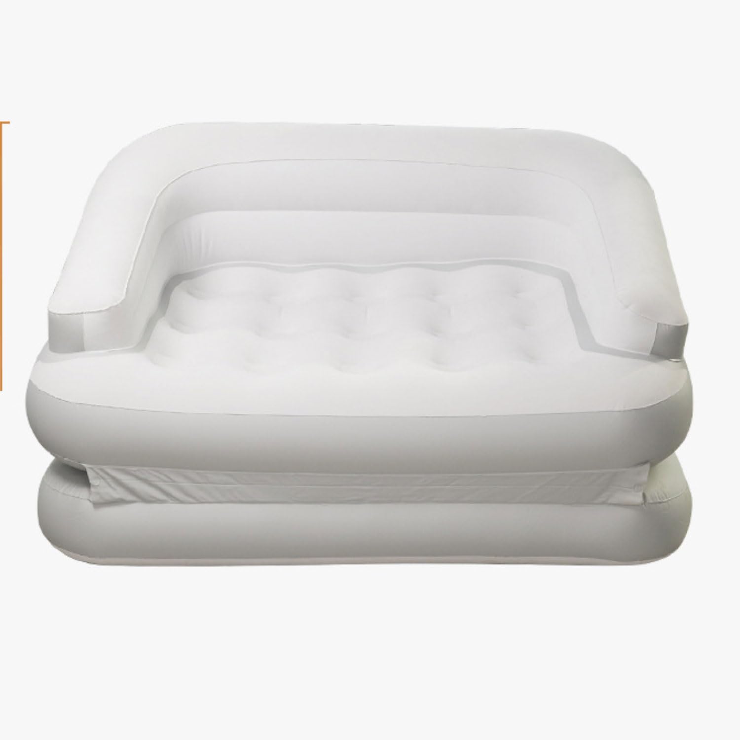 Canapé-lit gonflable en PVC résistant pour camping et couchage d'urgence