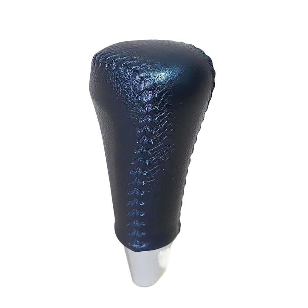 Sxqpocar Black Real Leather Gear Shift Knob Cover For Lexus Lx570 2007-2013 Gear Lever Ball Protector Shift Lever Head(Black)