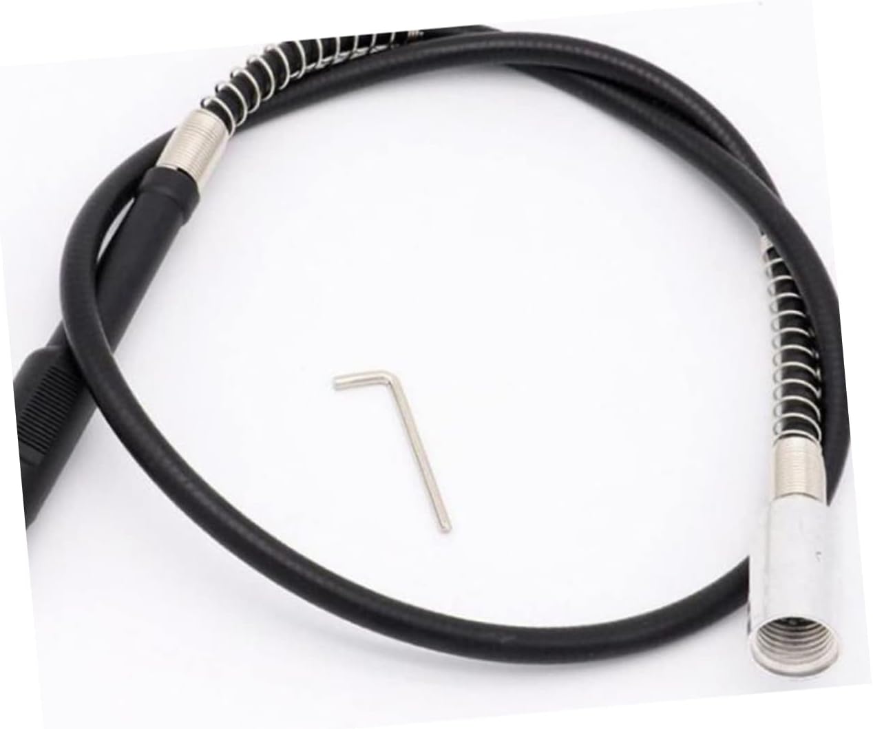 Gadpiparty 1pc Flexible Shaft Extension for Rotary Tools Flex Shaft for Grinding Polishing and Carving Compatible Drill and Engraving Machines for Tight Spaces and Detail Work