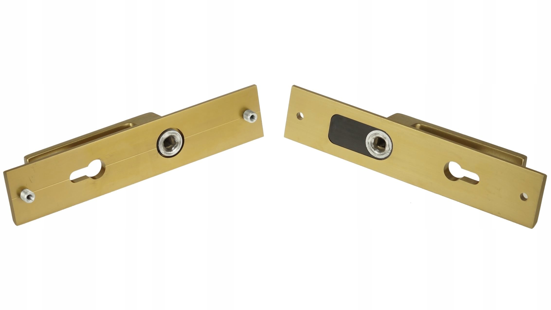 Maniglia Porta THEO 90 mm Patina, Set Completo per Porta d'Ingresso | Esterno, con Fissaggio Nascosto, Ergonomica, Universale