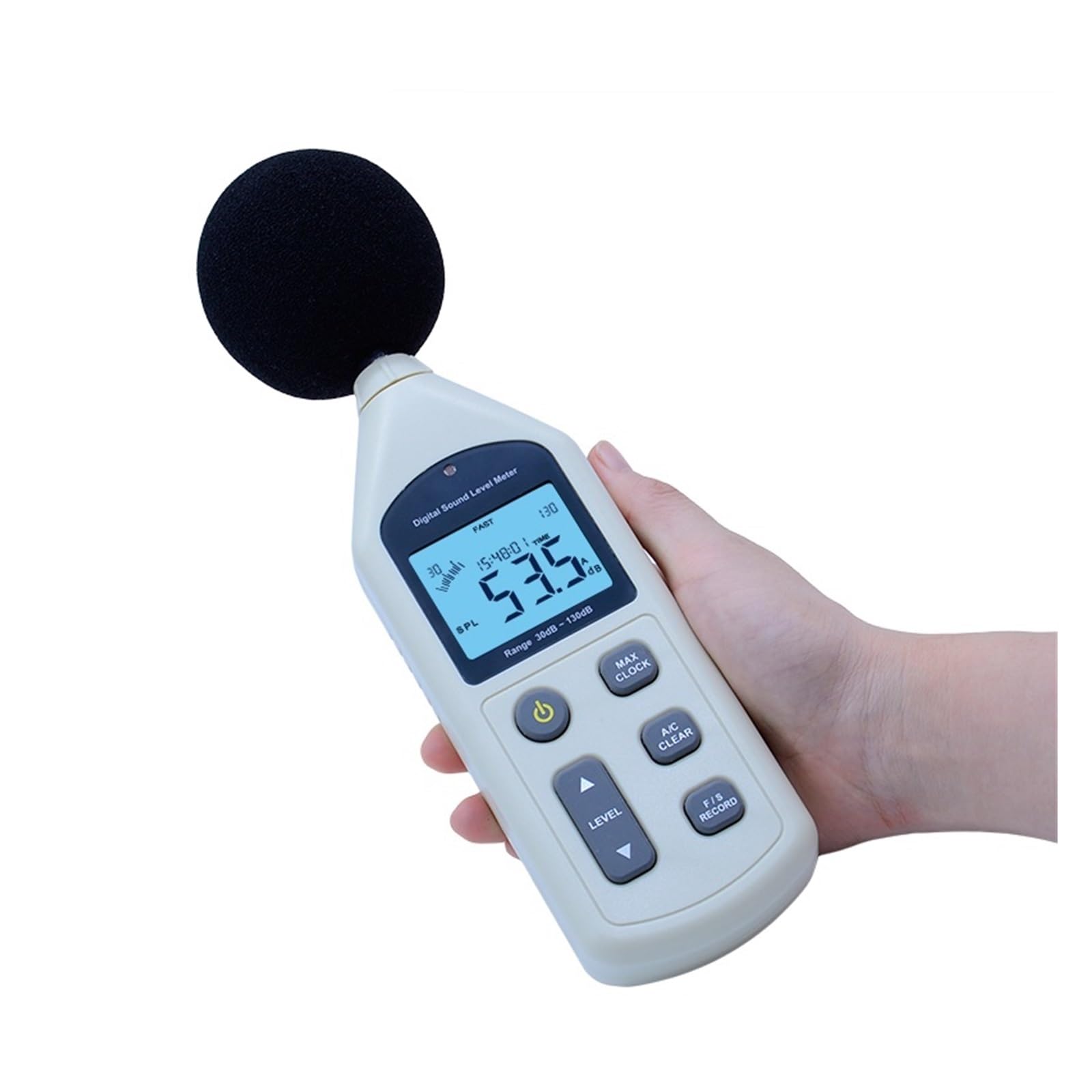 LNHHG Digital Sound Meter Digital Sound Level Meters 30~130db logr Noise detector Automotive Microphone Decibel Noise Level Tester