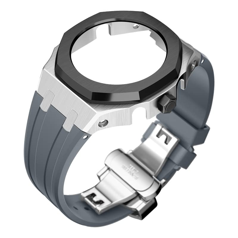 Bracelet GA2100 en caoutchouc et boîtier métal robuste pour une montre sur mesure