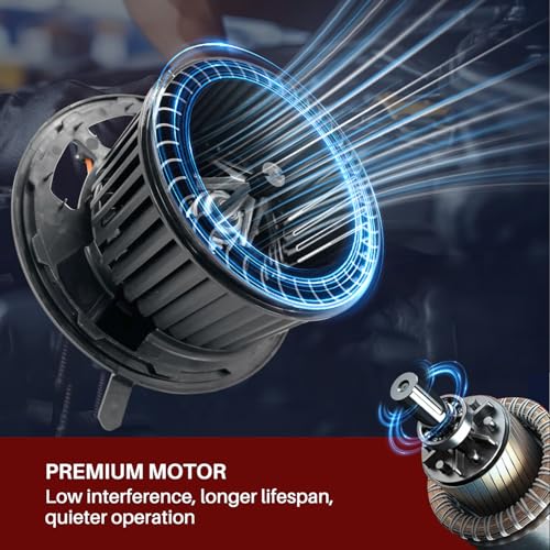 Image of 700218 AC Heater Blower Motor Fan Assembly Fit for BMW 325i 325xi 330i 330xi 2006 328i 335i 2007-2013 ，328xi 335xi 2007 2008 ，335d 2009-2011 ，335is 2011-2013 ，28i 2008-2013 ，35i m3 x1x3 z4