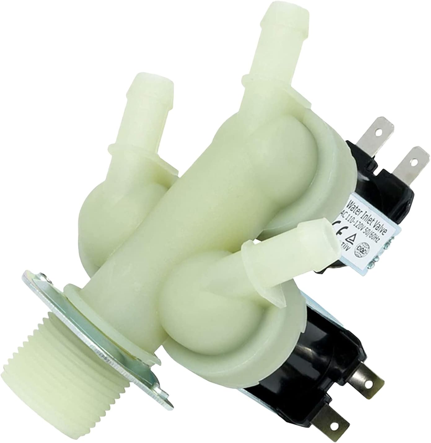 5221ER1003A 5220FR2075L Water Inlet Valve by PartsBroz - Compatible LG Kenmore - Replaces AP5986564 4322702 AGM73269503 PS11728995 - 4 Inches Long x 3 Inches Wide - Used for Cold Water Fill