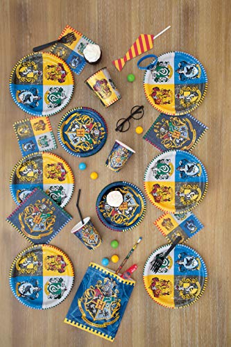 Unique Party Supplies 59102 papieren servetten - 16,5 cm - Harry Potter Party - verpakking met 16 stuks,Meerkleurig - Image 3