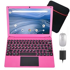 Portátil de 10.1 pulgadas, procesador de cuatro núcleos con sistema operativo Android 12.0, 2 GB de RAM, 64 GB EMMC, cámara incorporada, WiFi, interfaz USB, carga Tpye-C para aprendizaje y