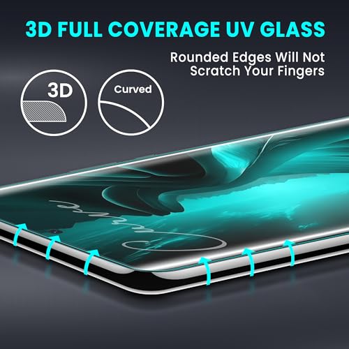 Image of ArmourPro Military Grade UV Tempered Glass Screen Protector Compatible For Lava Curve 5G (6.67 Inch) With Easy Installation Kit| Edge To Edge Coverage |Crystal Clear