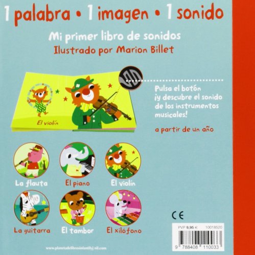Instrumentos, los - mi primer libro de sonidos