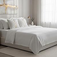 Vista 6 de Tosleo - Fundas de almohada de terciopelo beige de 20 x 20 pulgadas, paquete de 2 con cuero dorado, fundas decorativas de Navidad para sofá, fundas