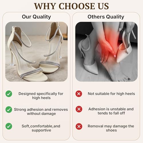 Plantillas de Gel para Tacones Altos Soporte para Mujer miniatura 6