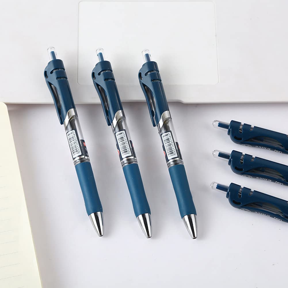 MROOFUL 20pcs/lot Doctor's Special Retractable Ballpoint Pen 0.5mm Dark Blue Refill Set Doctor Nurse Prescription Writing Gel Pen Refillable Ink Office Stationery - Image 4