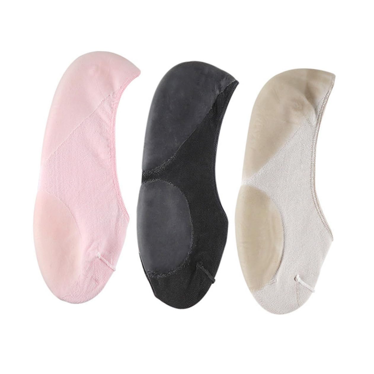 minkissy Moisturizing Gel Socks Gel Infused Crew Socks for Foot Care Low Cut Design Soft Comfort Foot Crack Prevention
