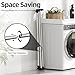 APEXCHASER Clothes Drying Rack Foldable, Stainless Steel Laundry Drying Rack Collapsible, Clothes Hanger for Sweater Baby Clothes Towel for Indoor & Outdoor, Portable Clothes Airer for Travel