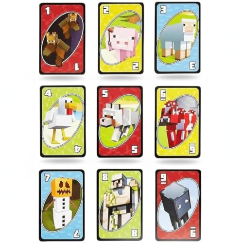 Image of Minecra'ft Cards Game Play with Family and Friends and Ideal for Parties, Travel, and Family Gatherings (Pack of 1)