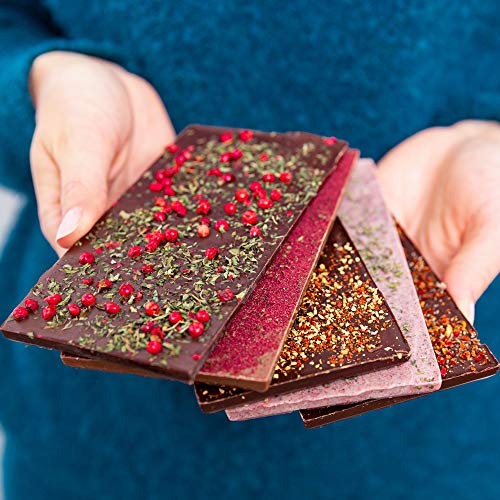 Just Spices DIY Schoko-Kit I Schokoladen-Set zum Selbermachen I Personalisierte Schokolade herstellen I Geschenk zu… – Bild 8