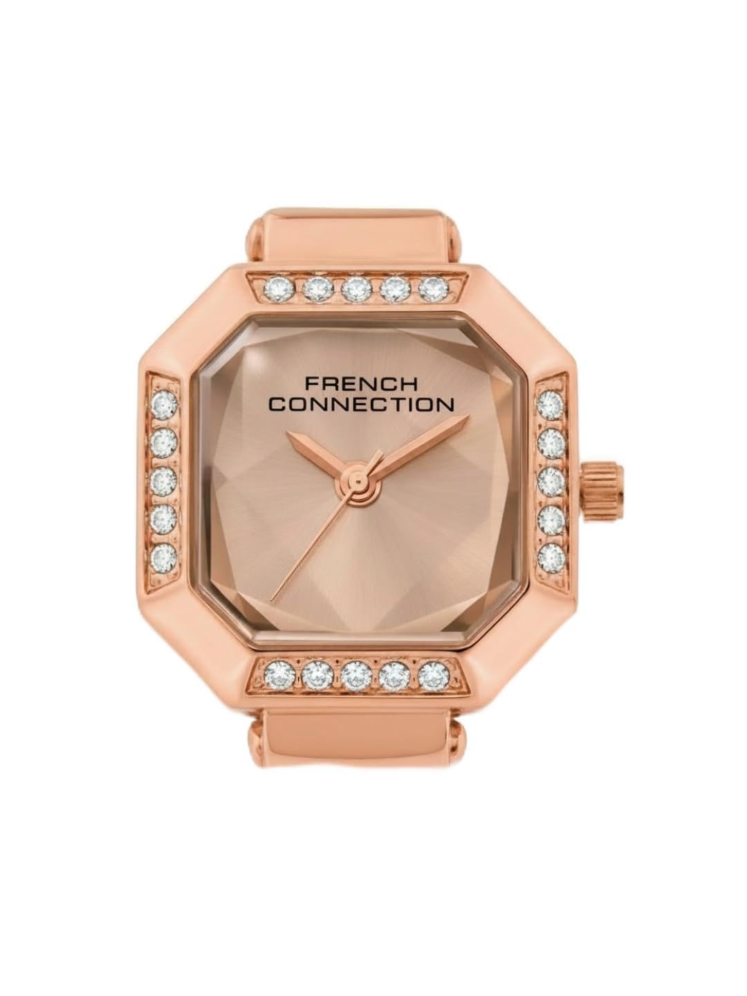 french connection Women’s Sunray Rose Gold Dial Analog Ring Watch – FCR01RGM-picture-46